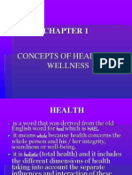 Chapter 1 - Concepts of Health and Wellness