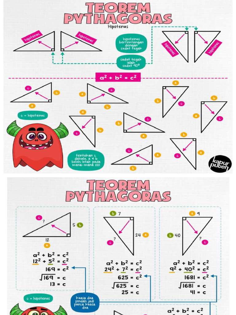 Teorem Pythagoras | PDF