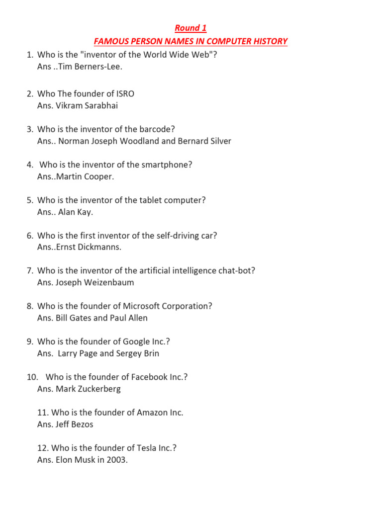 Round 1 | PDF