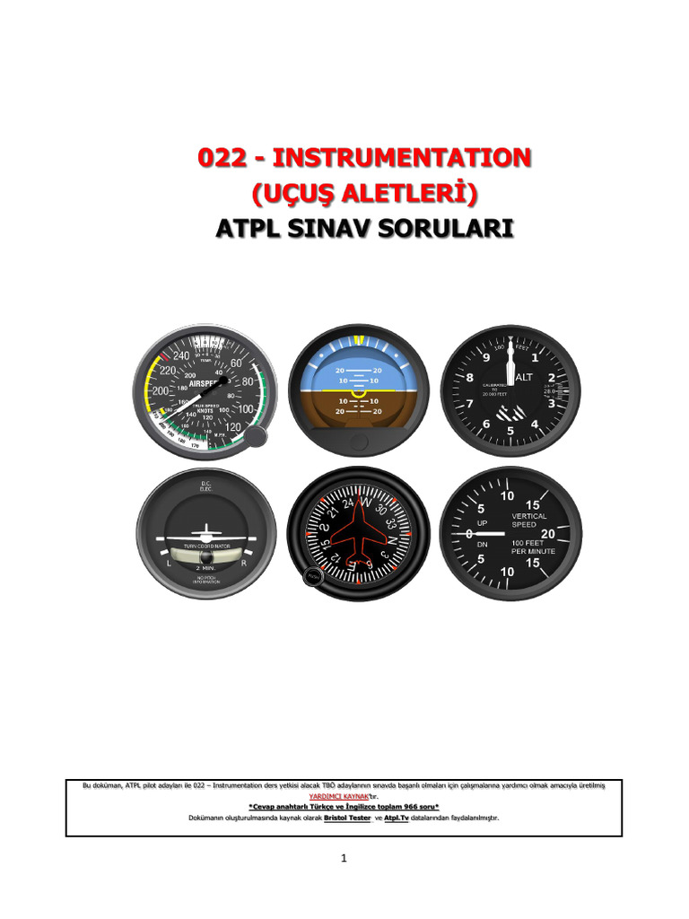 022 Instrumentation Tek Parça | PDF
