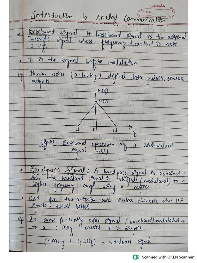 Chapter 1 Complete and Sampling Theorem Derivation | PDF