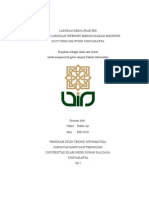 Laporan Kerja praktek Instalasi Jaringan Mikrotik Di CV.indo-solution