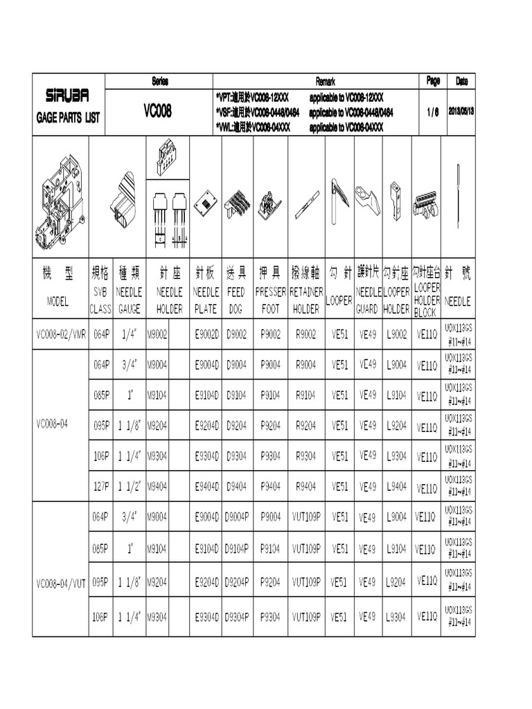 VC008 Partbook 2 | PDF