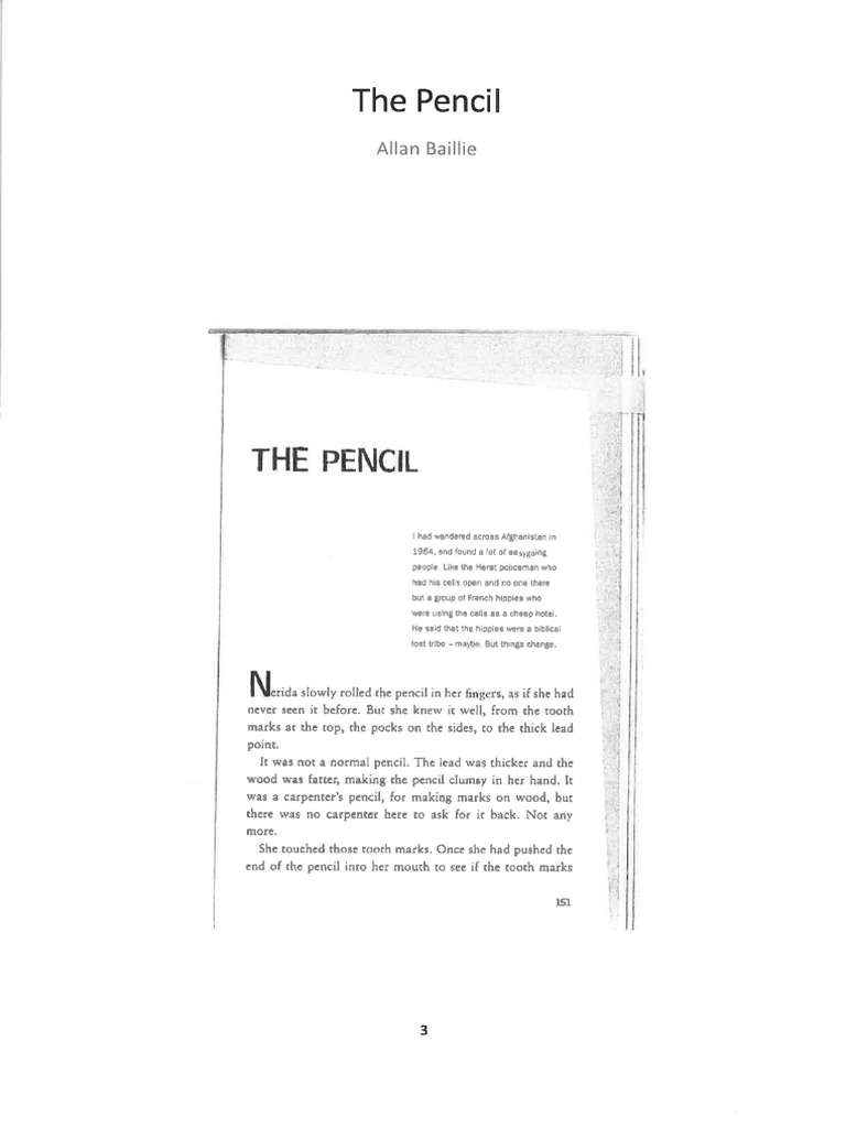 The Pencil | PDF