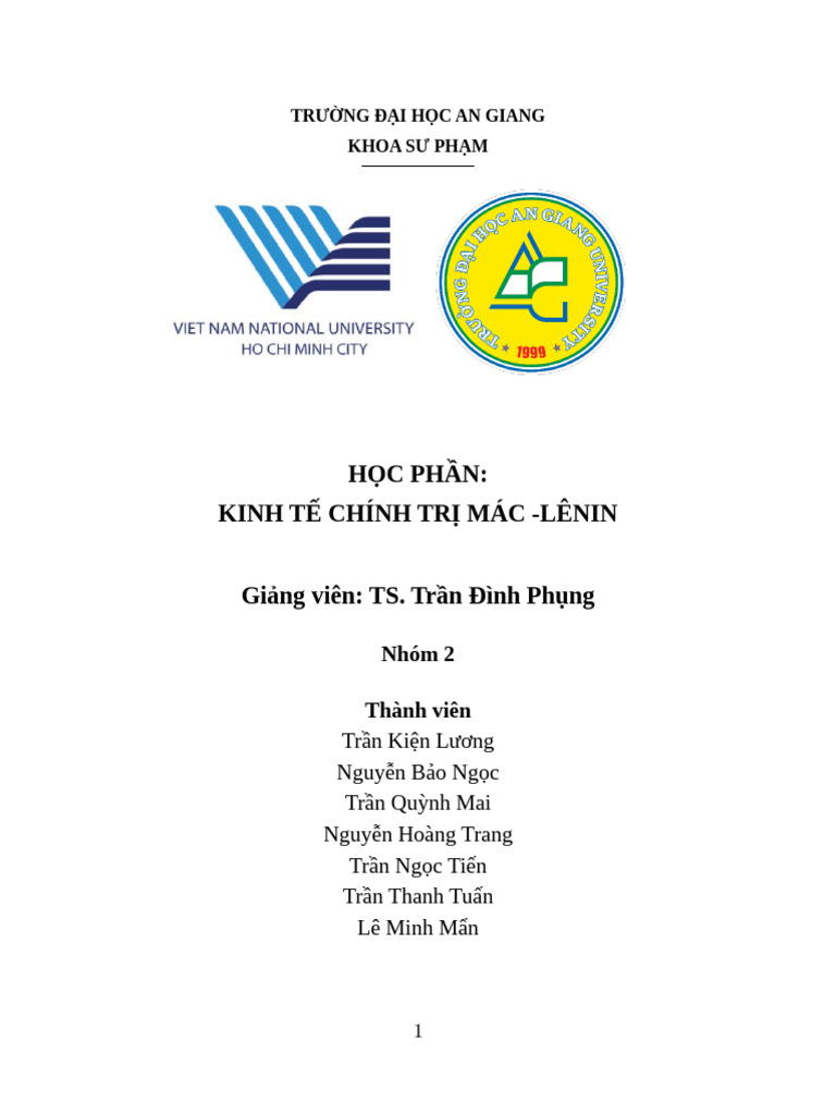 KTCT Lan2 Nhom2 | PDF
