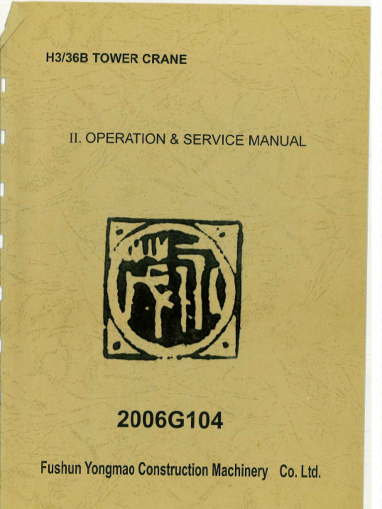 h3-36b Operational Manual | PDF