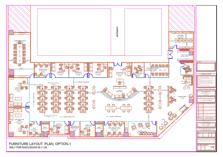 Office Furniture Layout Plan | PDF