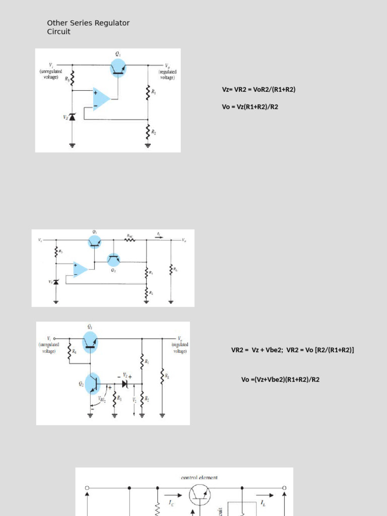 Voltage Regulator Circuit Analysis Guide | PDF | Power Supply | Rectifier
