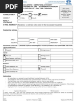 Application Form For Class-2 DSC - Individual Type - Editable