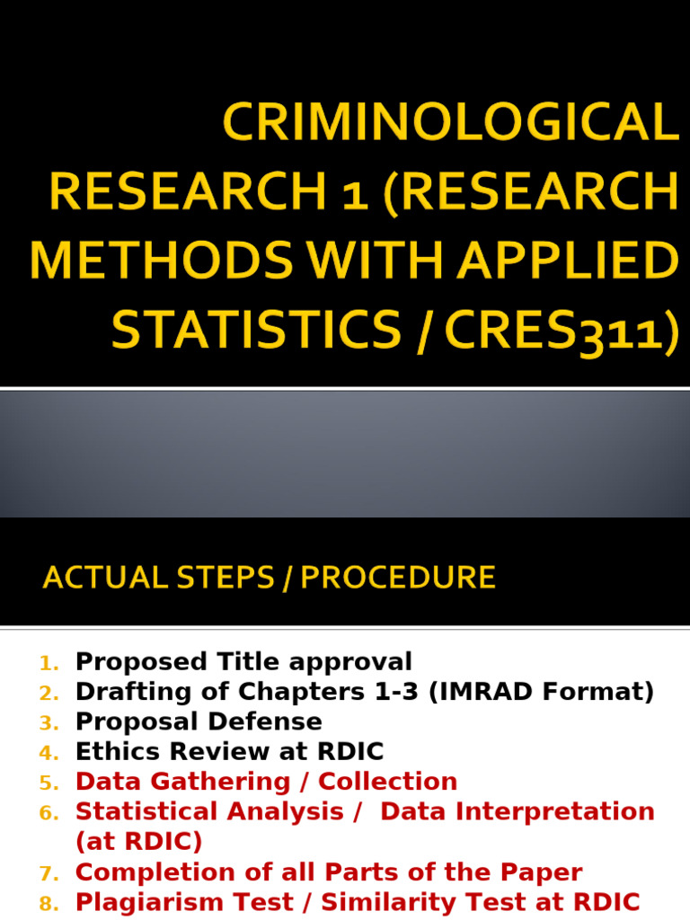 Research Process and Ethics Guide | PDF | Cognition | Methodology