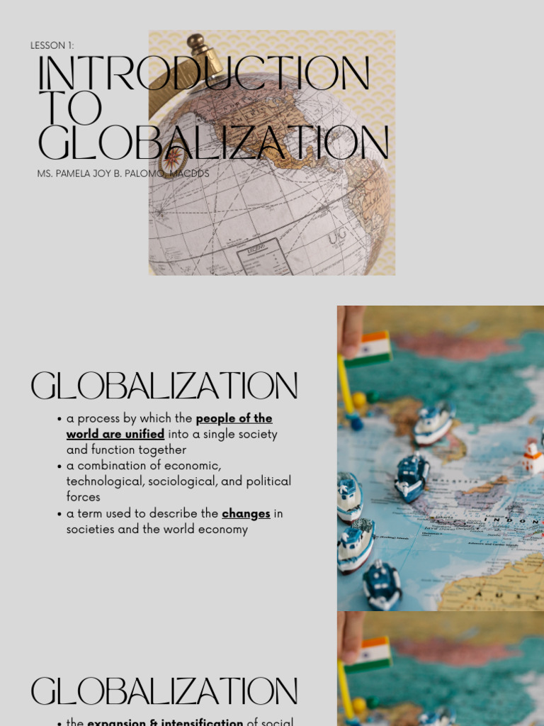Understanding Globalization Dynamics | PDF | Non Tariff Barriers To ...