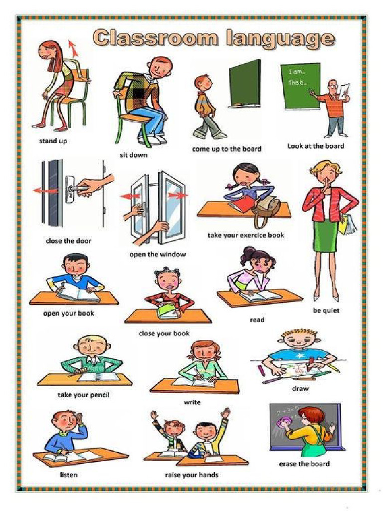 Classroom Language | PDF