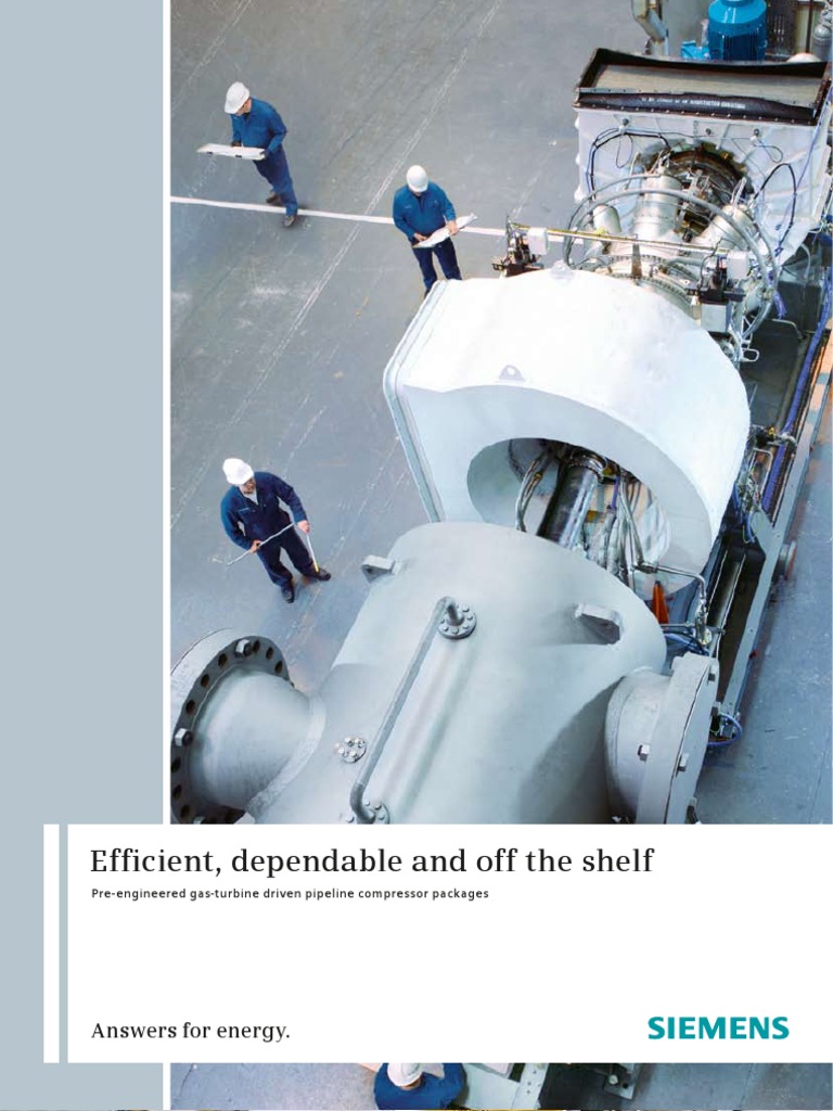 Siemens Compressor Package | PDF | Gas Turbine | Gas Compressor