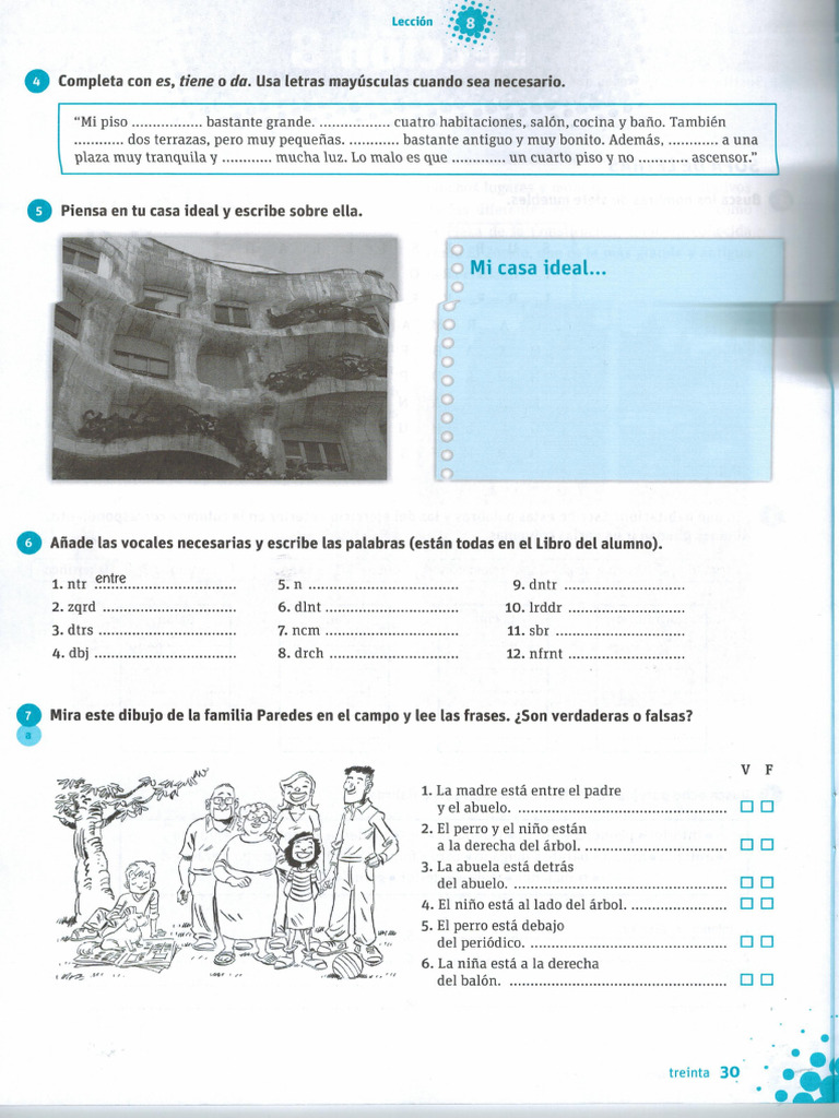 ELE ACTUAL A1 Cuaderno de Ejercicios 27-41 | PDF