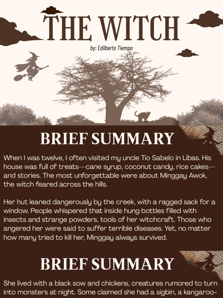 The Witch: Fear and Superstition Explored | PDF | Witchcraft ...