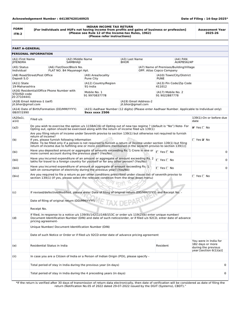Form PDF 441387620140925 | PDF | Capital Gain | Tax Treaty