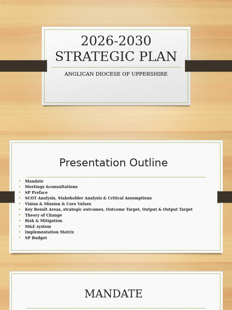 2026-2030 Strategic Plan for ADUS | PDF | Strategic Planning | Governance