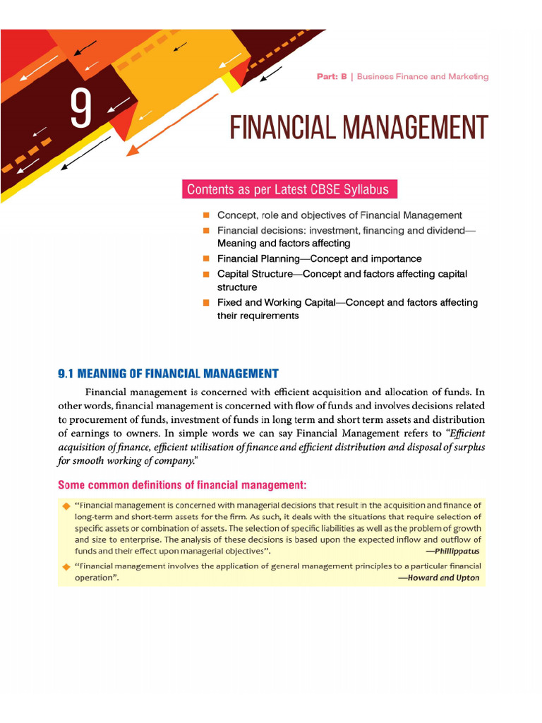 Financial Management | PDF