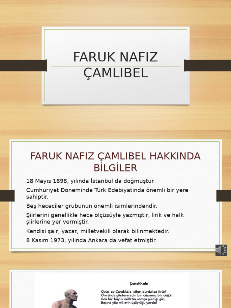 Faruk Nafiz Çamlibel | PDF
