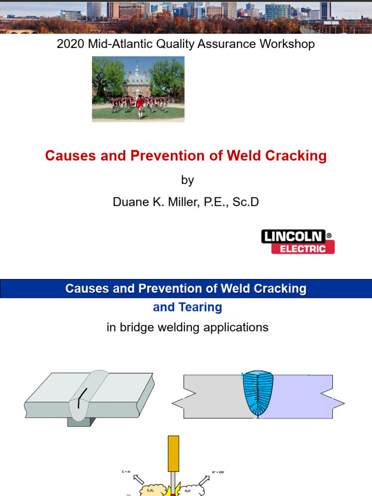 6 Causes and Prevention of Weld Cracking | PDF | Welding | Construction