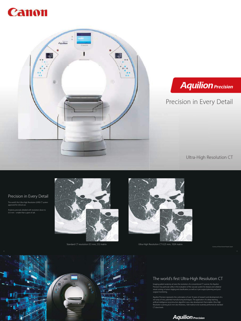 Ultra-High Resolution CT Imaging | PDF | Ct Scan | Radiology