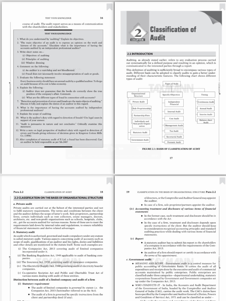 Auditing CH 2 - 15 | PDF