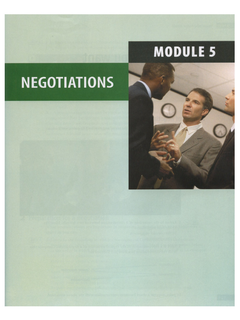 Effective Negotiation Strategies Guide | PDF | Negotiation | Royalty ...