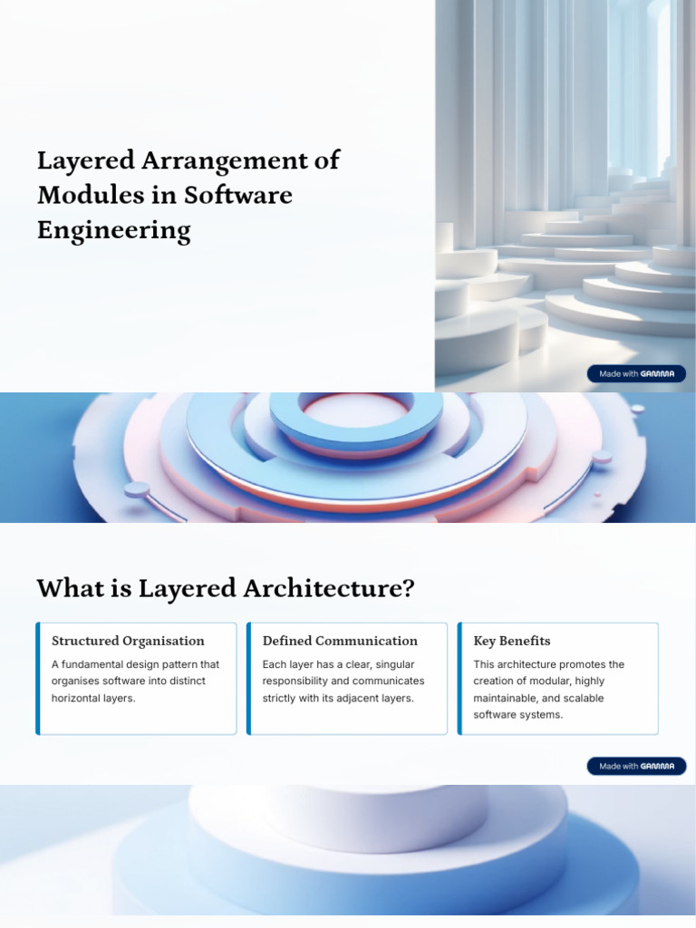 Layered Architecture in Software Design | PDF | User Interface ...