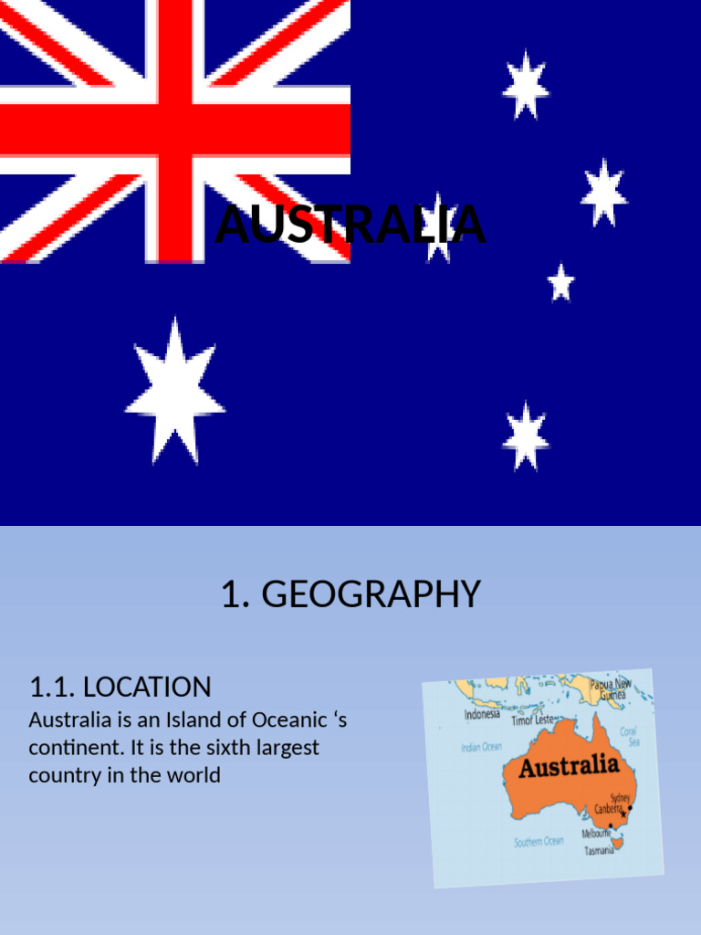 Australia: Geography, Animals, and Culture | PDF