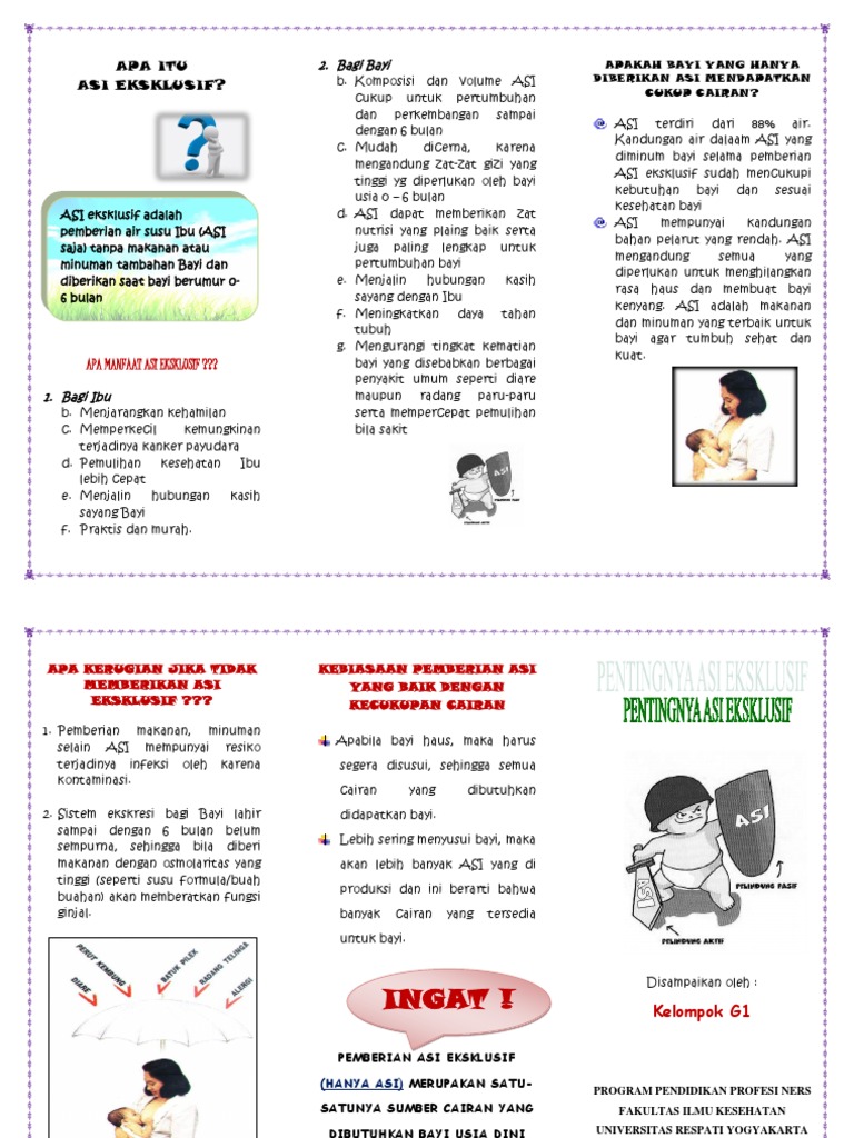 Leaflet ASI Eksklusif