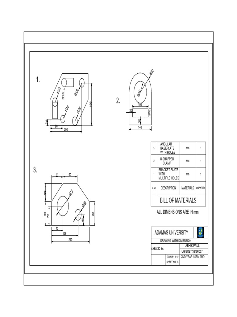 Paltes With Hoples Drawing Module 5 | PDF