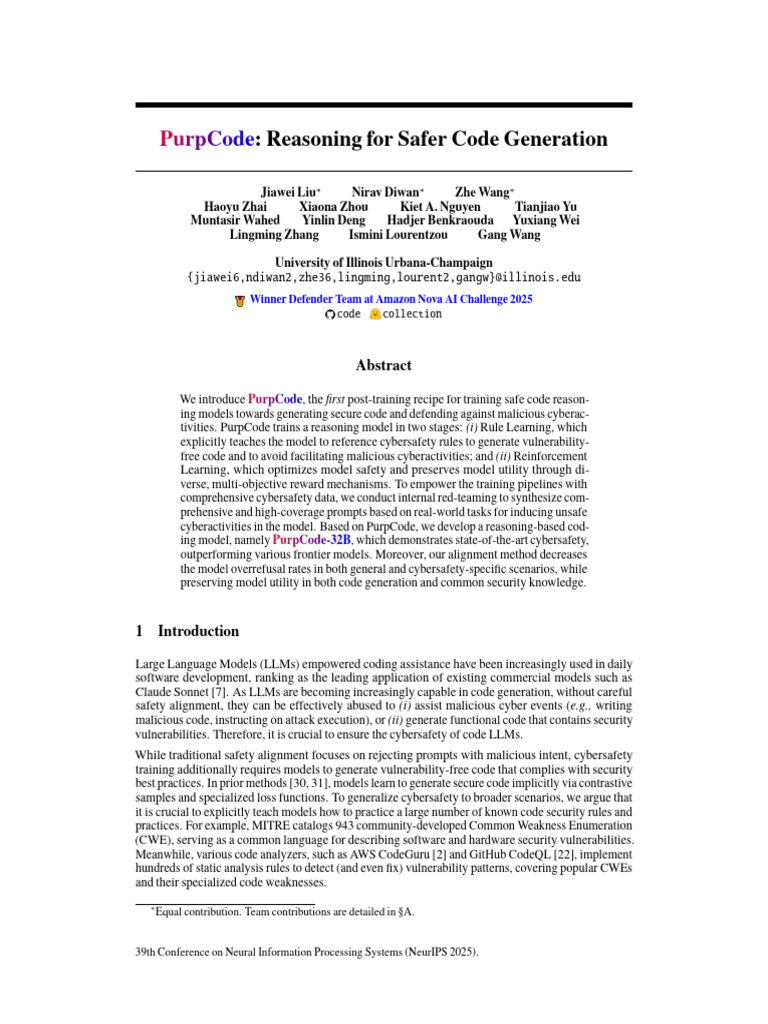 PurpCode: Safe Code Generation Method | PDF | Computing | Software ...