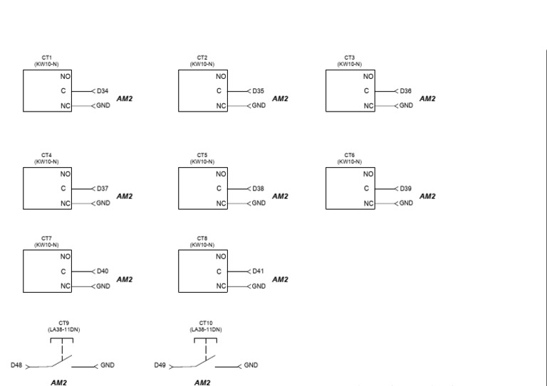 Electrical Wiring Diagram for CTs | PDF