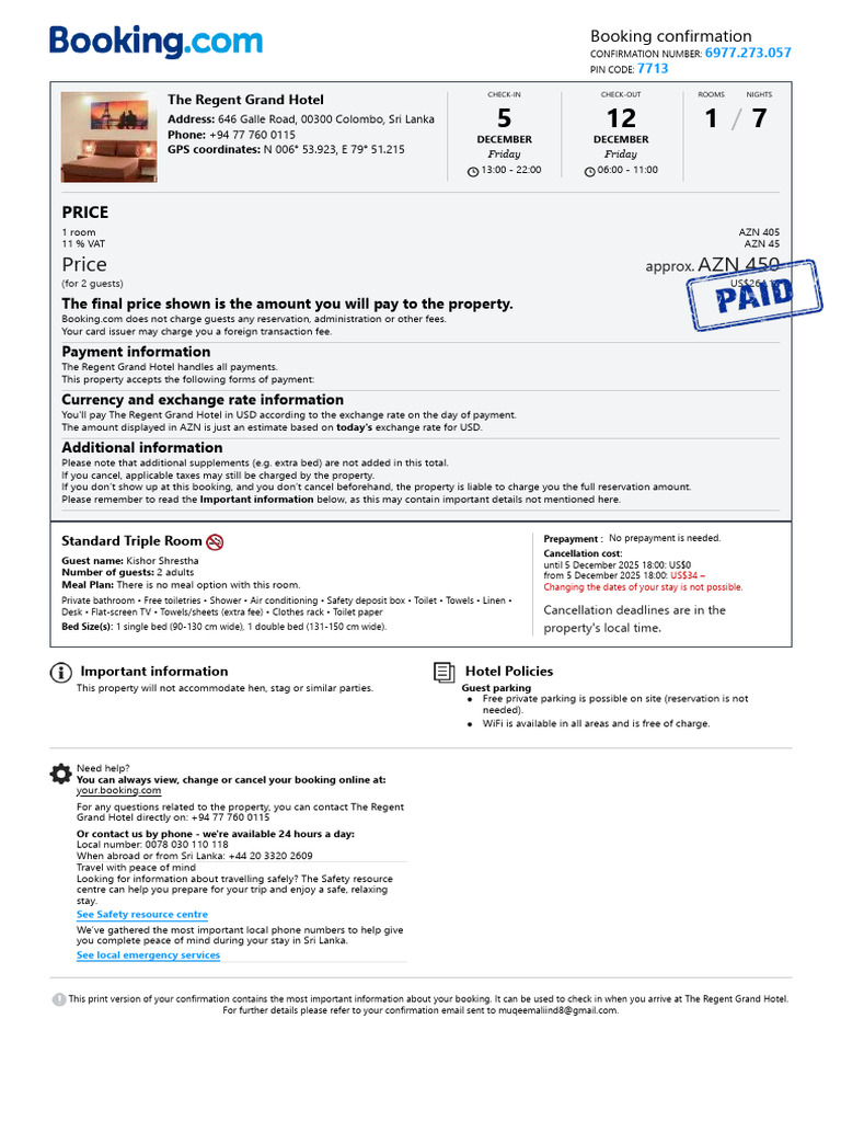 Hotel | PDF | Exchange Rate | Fee