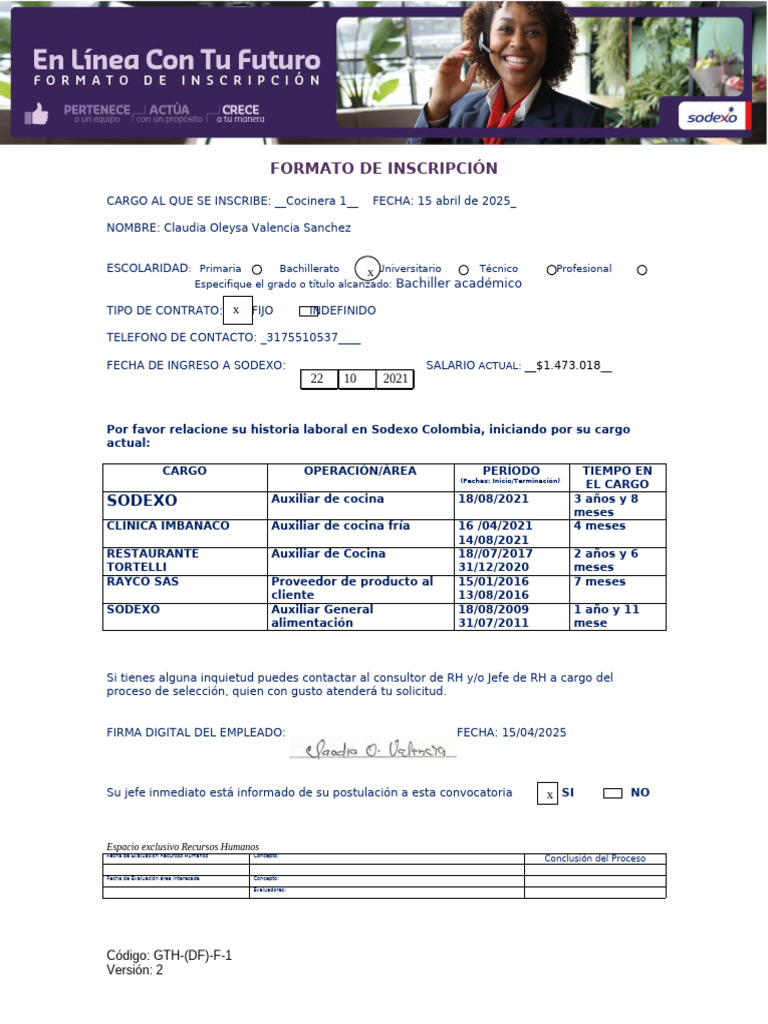 Elctf - Formato de Inscripcin | PDF | Business