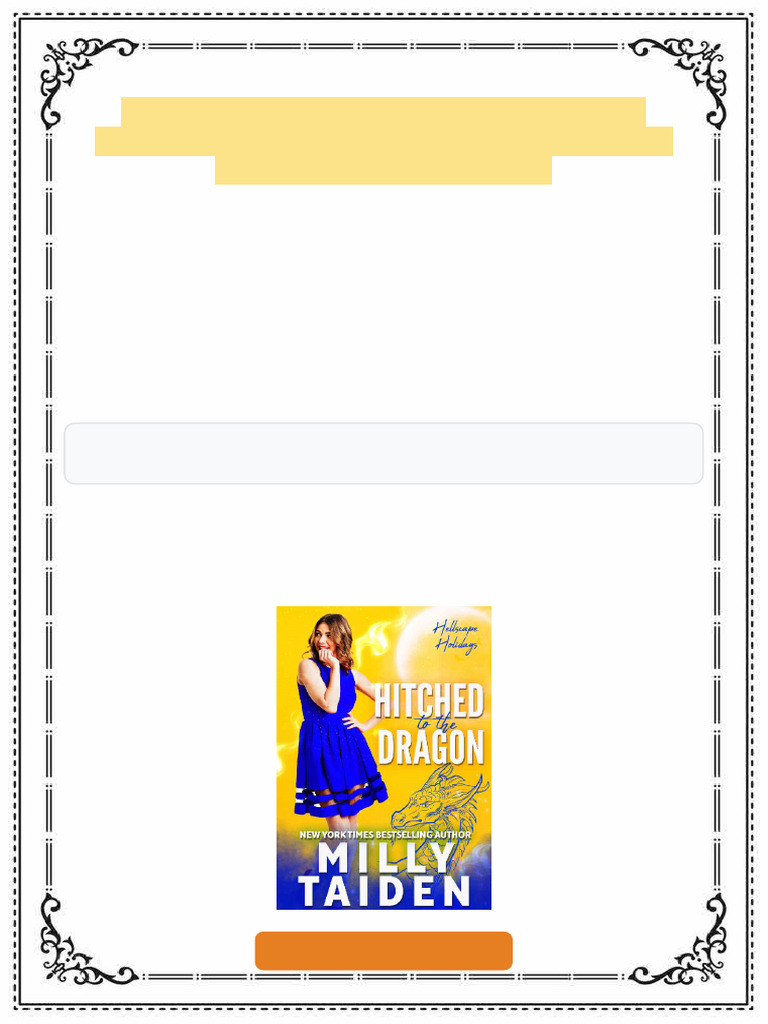 Hitched to the Dragon Hellscape Holidays Book 2 1st Edition Milly ...