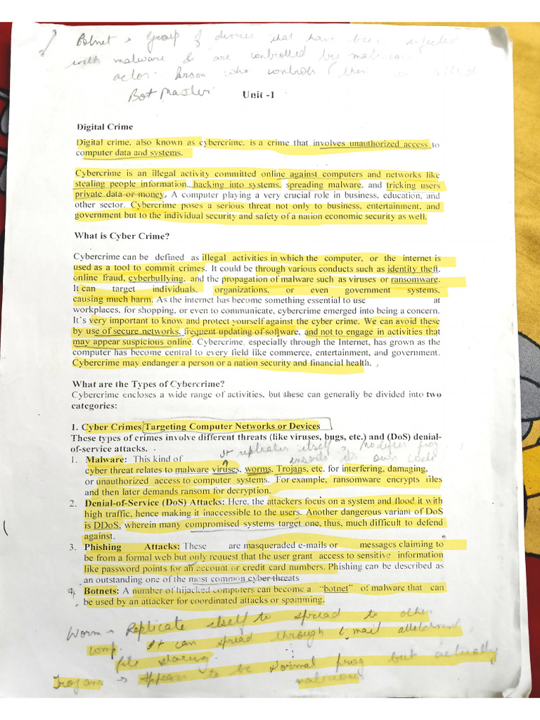 Unit 1 D. Forensic | PDF