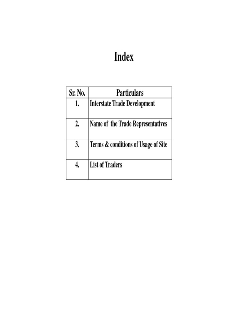 Interstate Trade Representatives List | PDF | Http Cookie | Indemnity