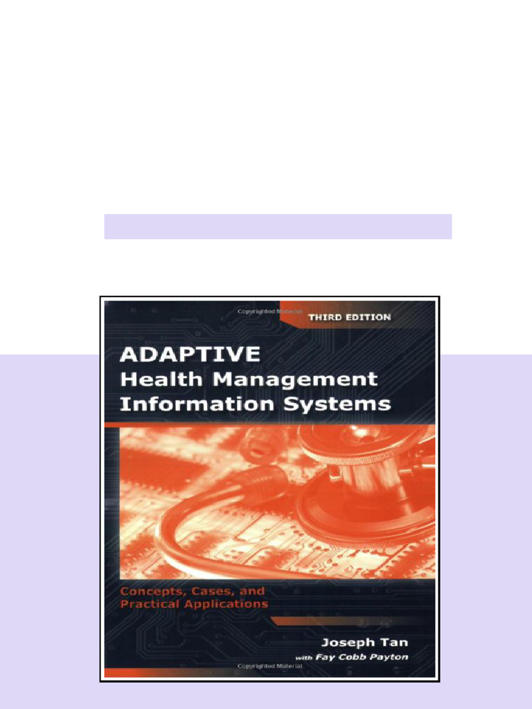 Adaptive Health Management Information Systems Concepts Cases and ...