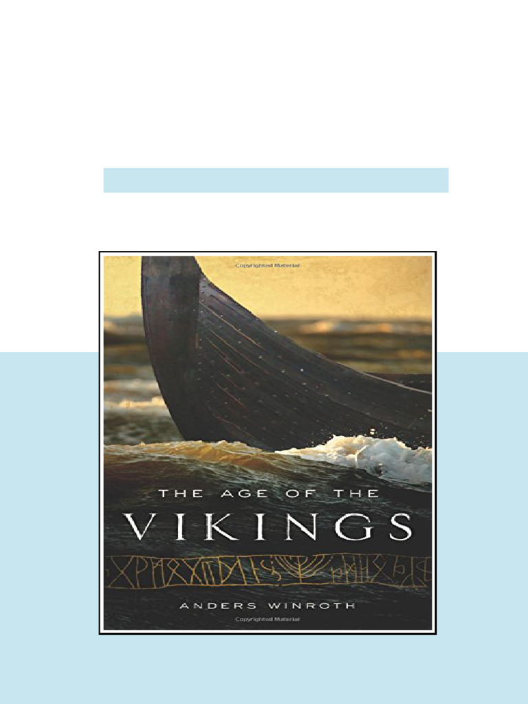 The Age of The Vikings 1st Edition Winroth Available Any Format | PDF