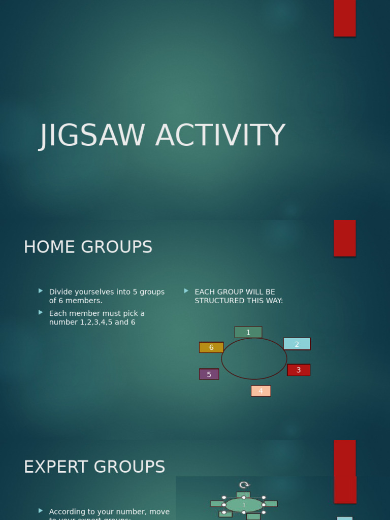 Jigsaw Activity | PDF