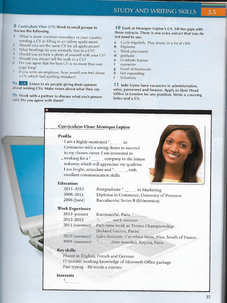 CV Writing | PDF