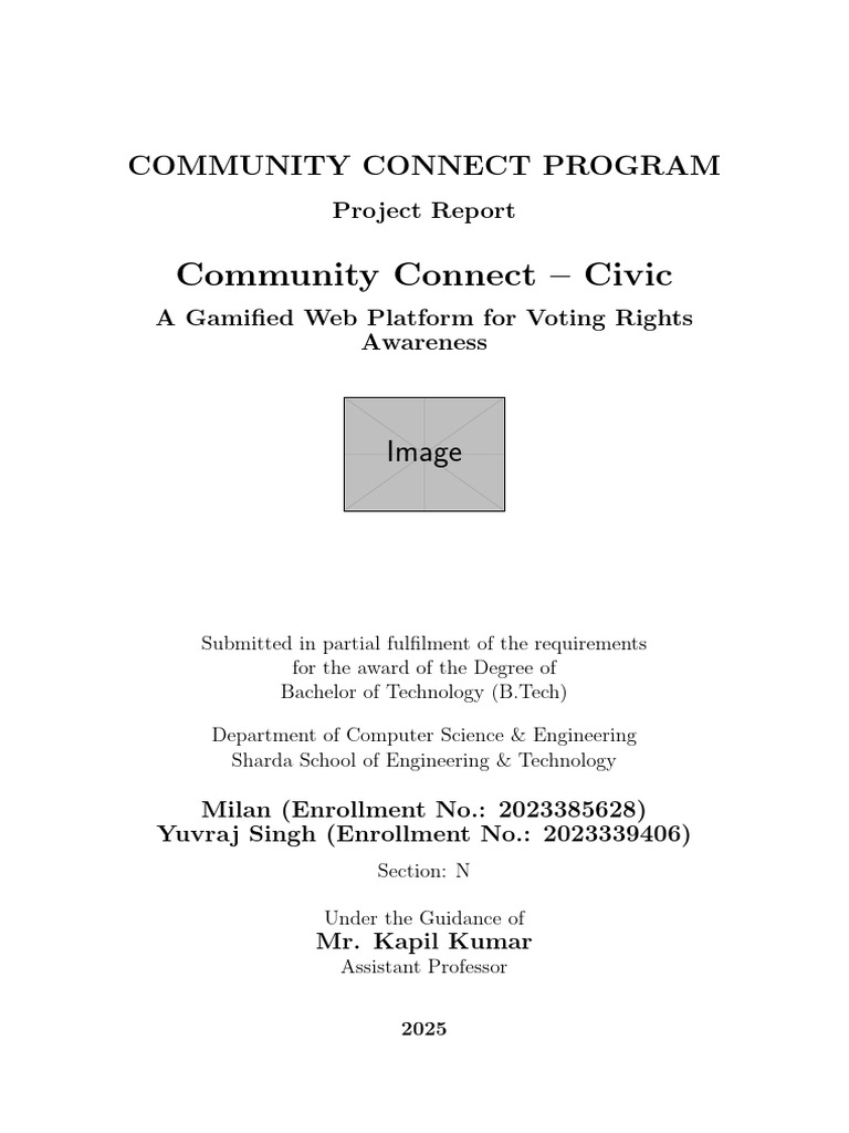 Gamified Platform for Voting Awareness | PDF | Databases | Web Development