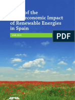 Macroeconomic Impact of RES in Spain-2010