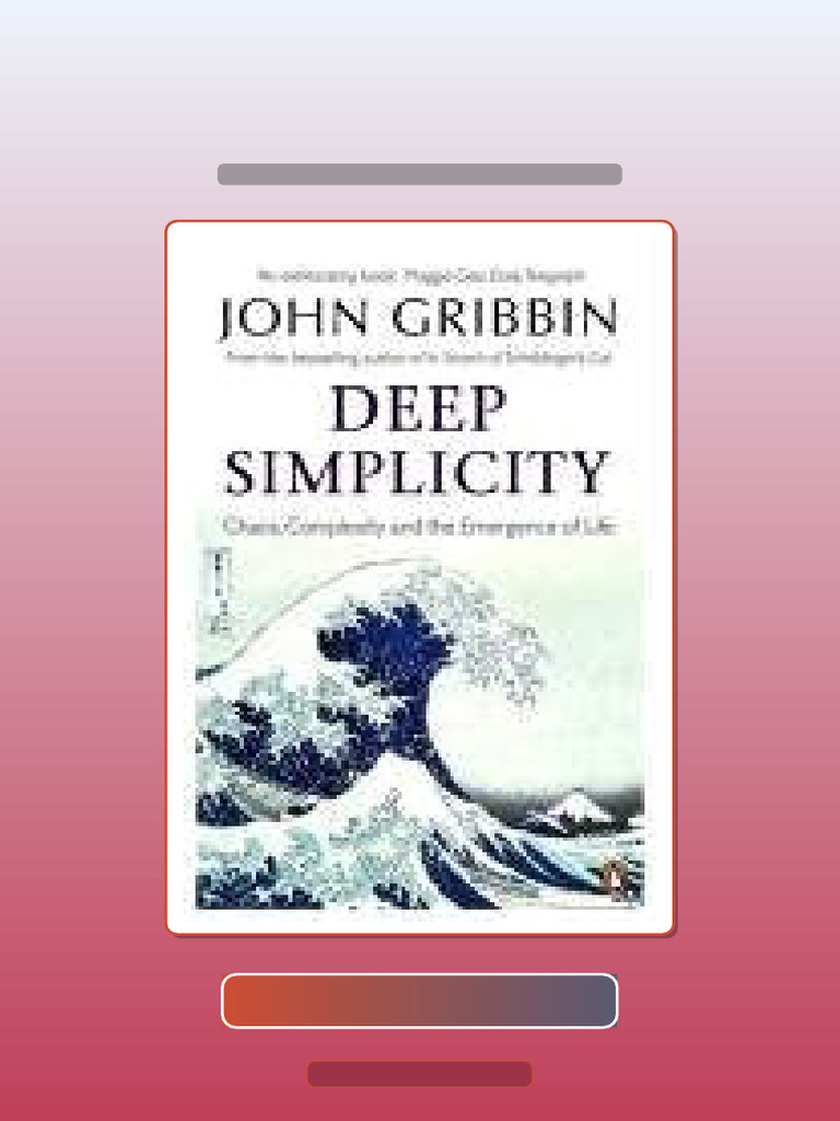 Test Bank For Deep Simplicity Chaos Complexity and The Emergence of ...