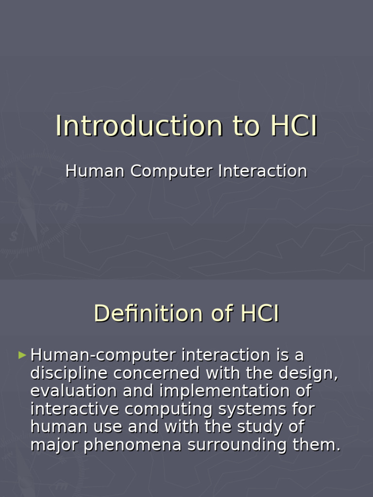 Understanding Human-Computer Interaction | PDF | Human–Computer ...