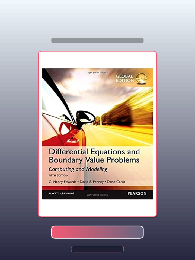 Test Bank for Differential Equations and Boundary Value Problems ...