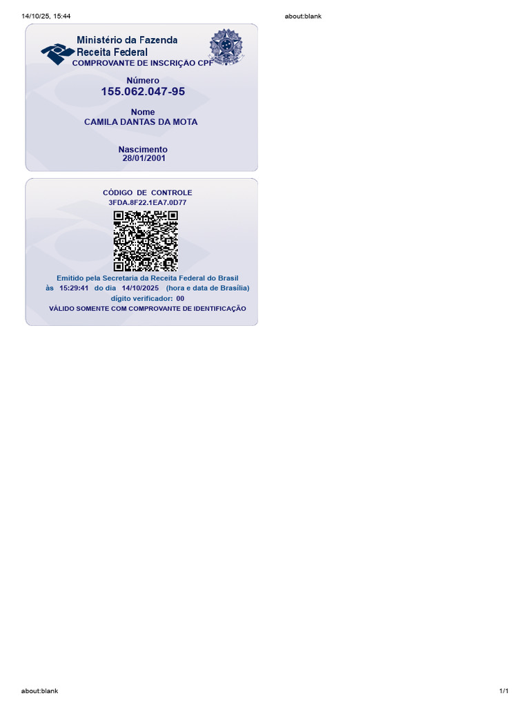 CPF | PDF