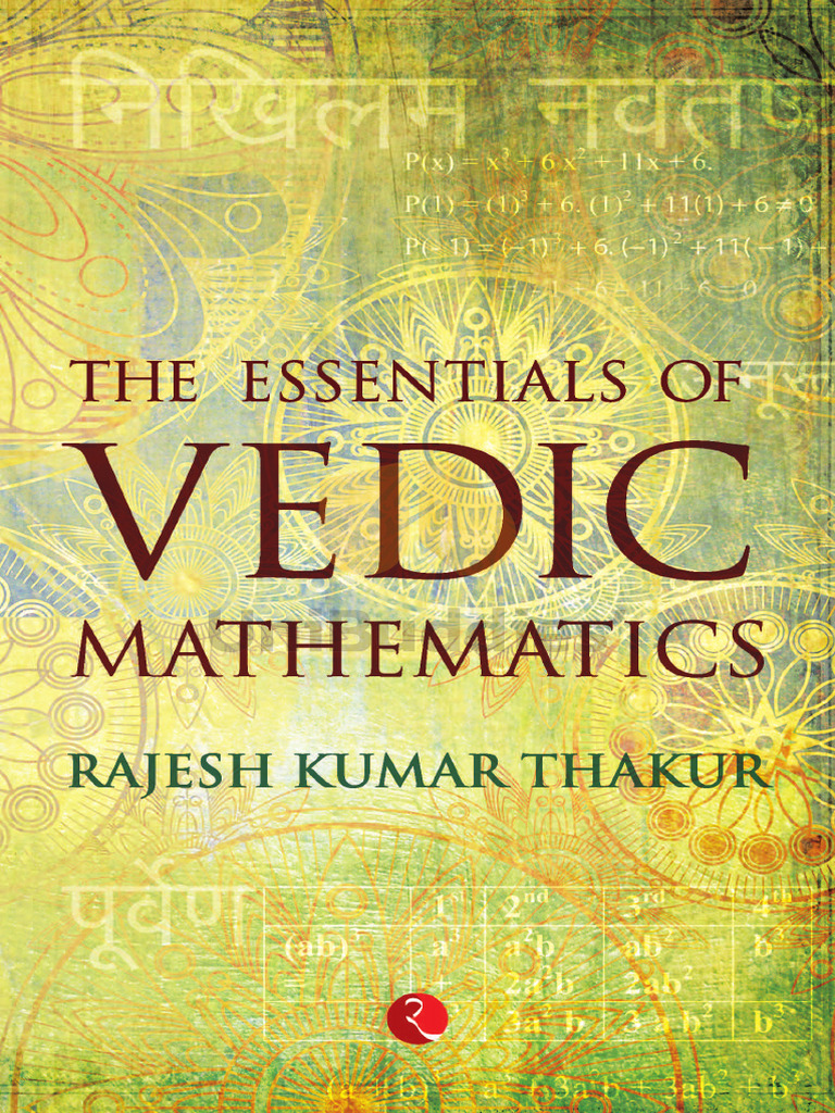 Essentials of Vedic Mathematics Guide | PDF | Subtraction | Arithmetic