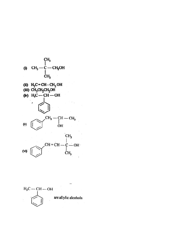 NCERT Class 12 Chemistry: Alcohols, Phenols, Ethers Solutions | PDF ...
